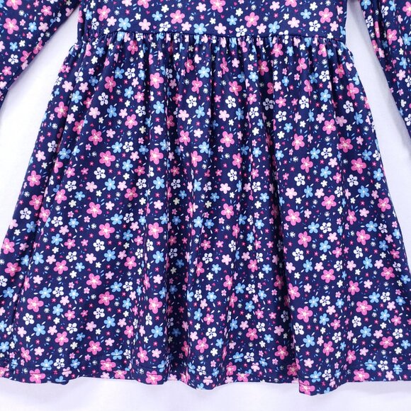 Blueberi Boulevard Kids Floral Colorful Fun Casual Fit and Flare Dress Size 4t - Picture 14 of 15